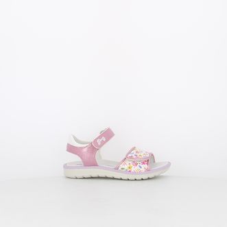 Sandali da bambina con stampa floreale 1881555