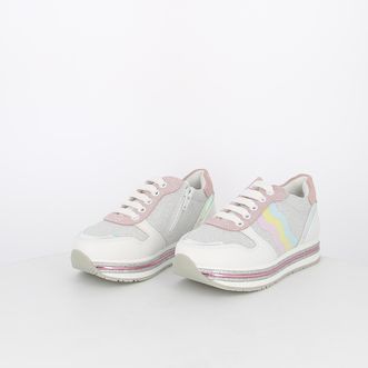 Sneakers da bambina con dettagli multicolor