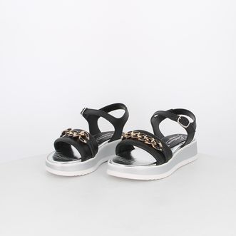 Sandali da bambina platform con catena