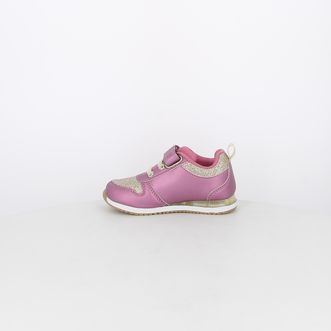 Sneakers da bambina bicolor con dettaglio glitter