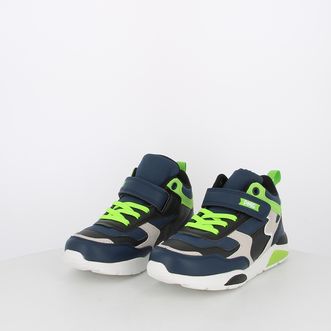 Sneakers da bambino con dettagli fluo