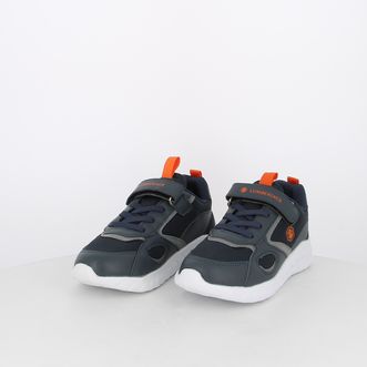Sneakers da bambino con dettagli fluo