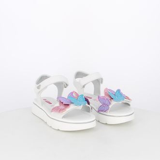 Sandali da bambina con farfalle