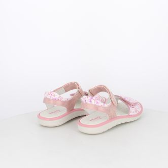 Sandali da bambina con stampa floreale 3884444