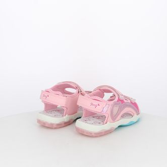 Sandali da bambina con dettagli laminati 3976100