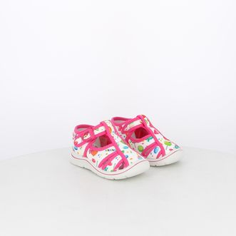 Sandali da bambina con stampa floreale 3850300