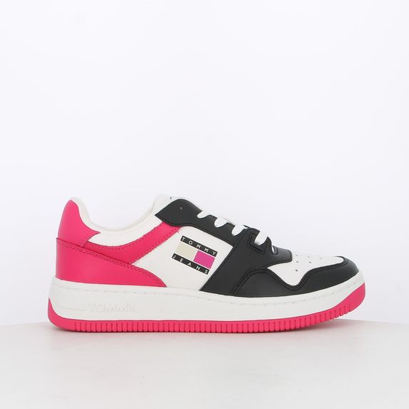 Sneakers da donna con logo e dettagli colorati