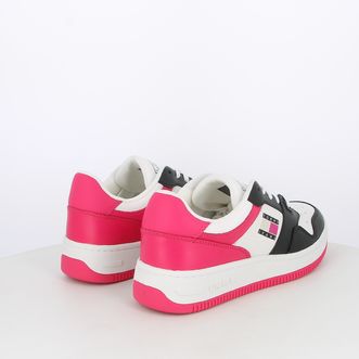 Sneakers da donna con logo e dettagli colorati