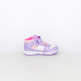 Sneakers da bambina con dettagli colorati