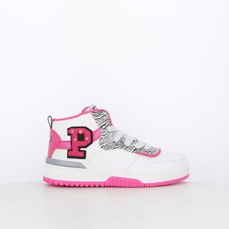 Sneakers da bambina con dettagli zebrati