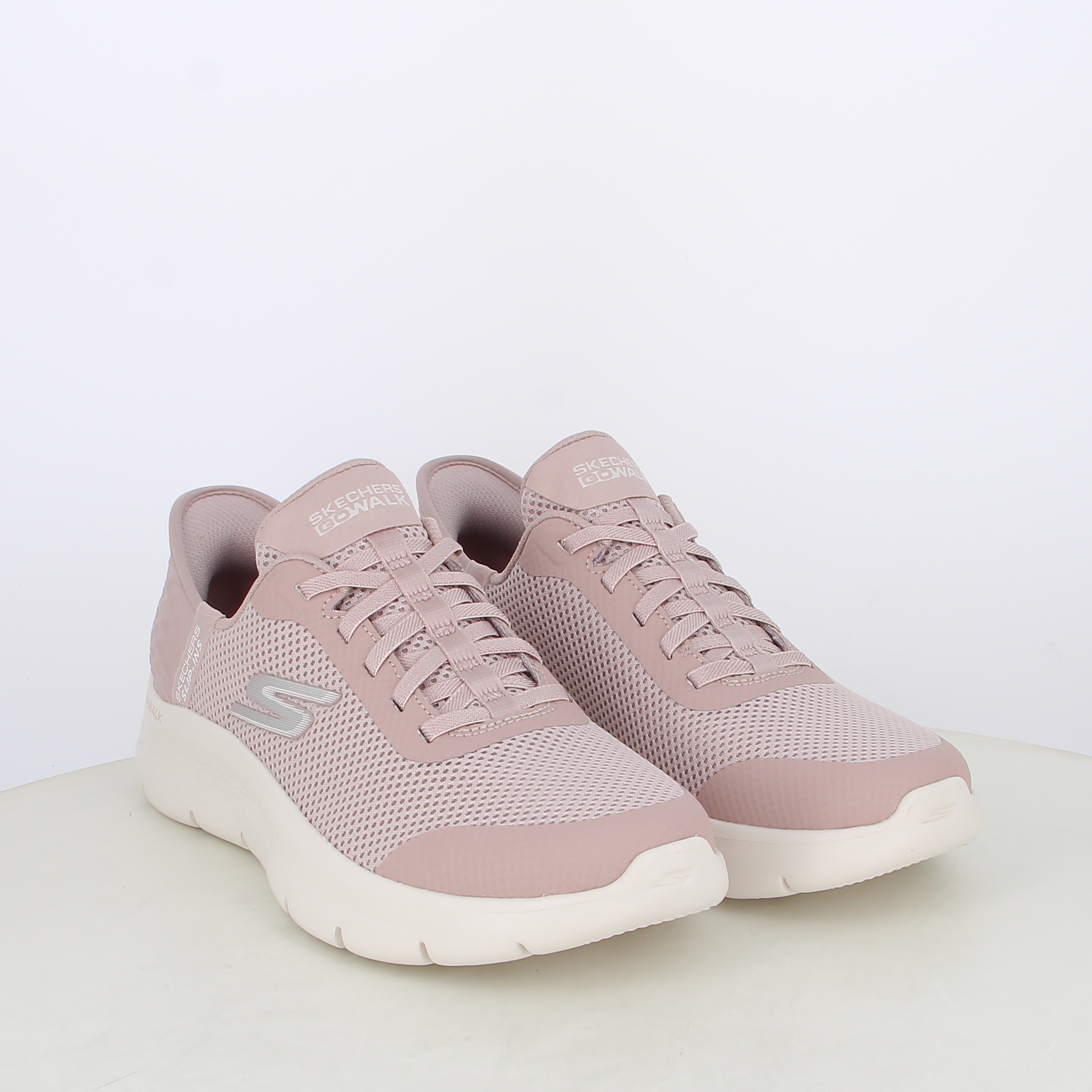 HOT Womens Shoes Skechers Go Walk Uomo Rosa Goga Mat