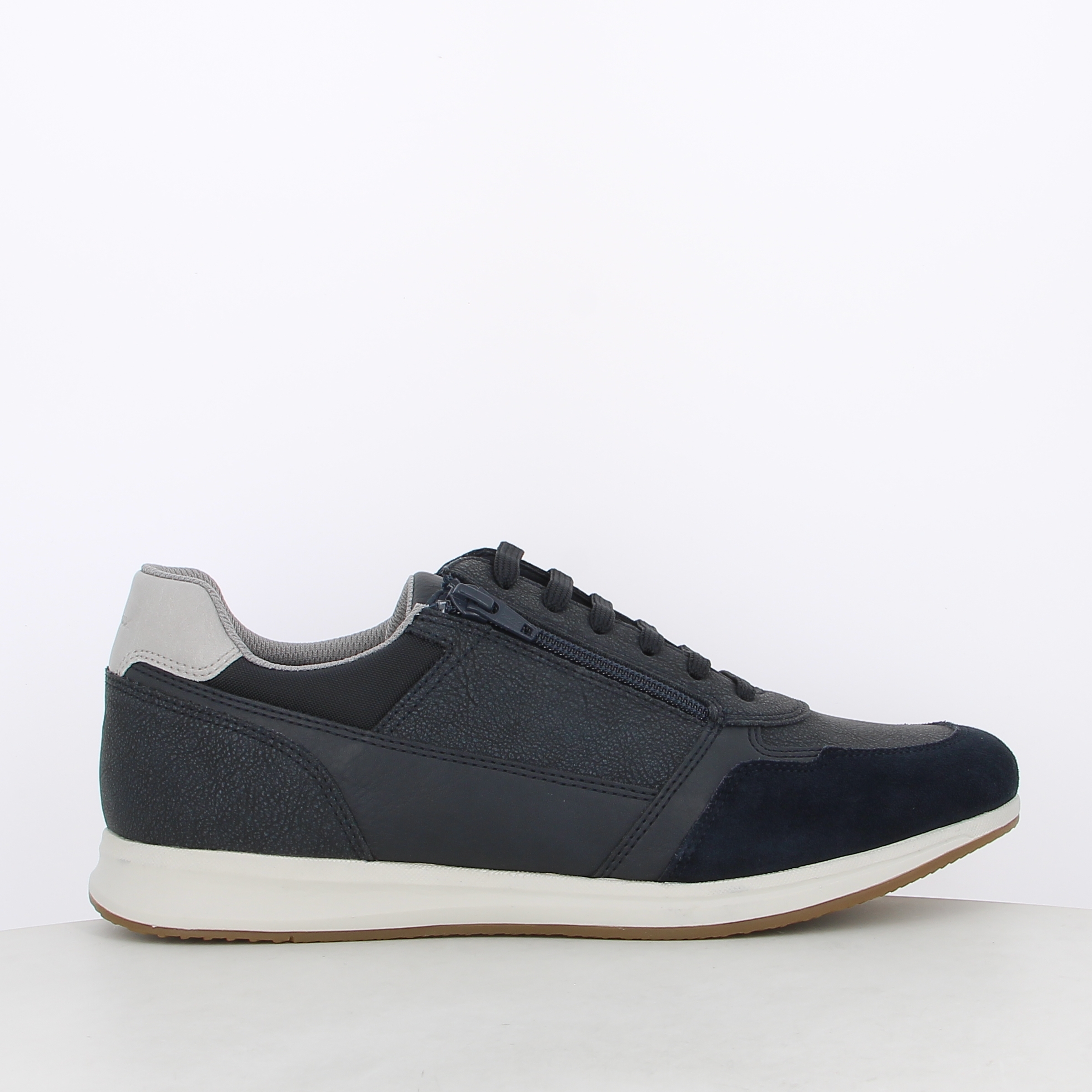 Geox U AVERY - Sneakers basse - anthracite/antracite Geox U AVERY - Sneakers basse - anthracite/antracite
