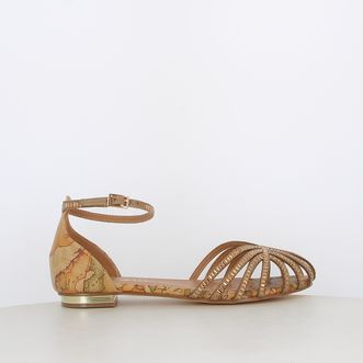 Sandali da donna con strass e dettagli geo classic