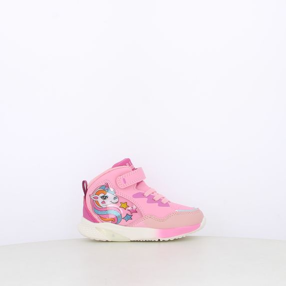 Sneakers da bambina con stampa unicorno