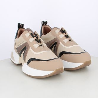 Sneakers da donna con dettaglio bicolor