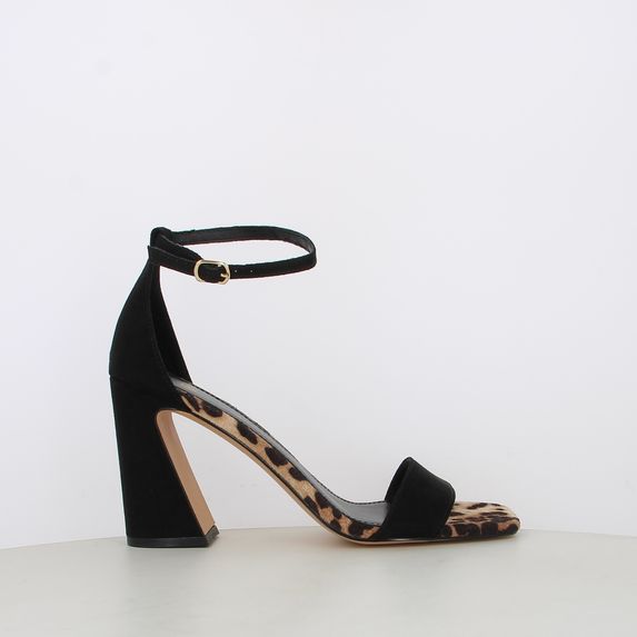 Sandali da donna leopardati