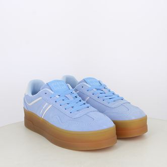 Sneakers da donna flatform con logo