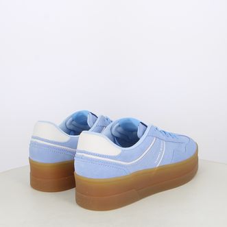 Sneakers da donna flatform con logo