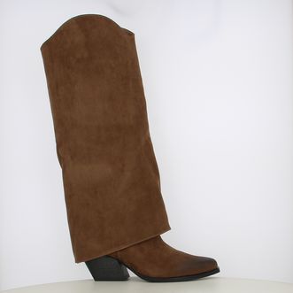 Stivali da donna con risvolto