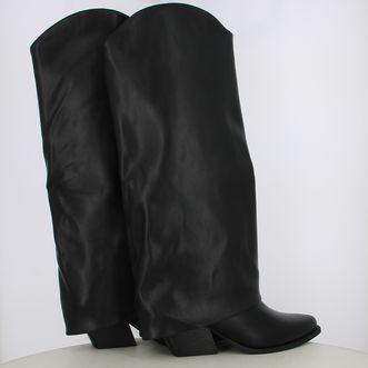 Stivali da donna con risvolto