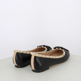 Ballerine da donna con borchie