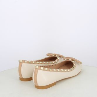 Ballerine da donna con borchie