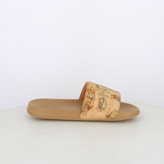 Sandali da donna con dettagli geo classic