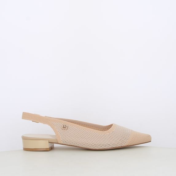Ballerine slingback da donna bicolor