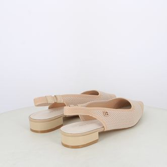 Ballerine slingback da donna bicolor