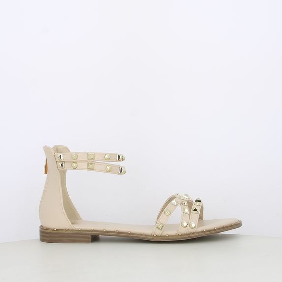 Sandali da donna con borchie