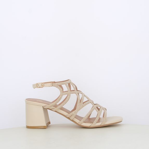 Sandali da donna con strass