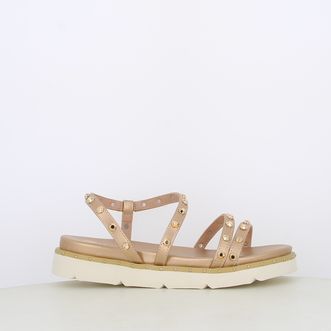 Sandali da donna con borchie