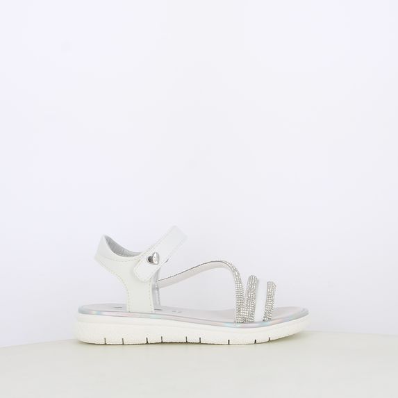 Sandali da bambina con strass