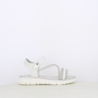 Sandali da bambina con strass