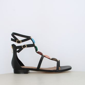 Sandali da donna con cinturini e accessori