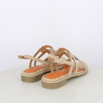 Sandali da donna con accessori multicolor