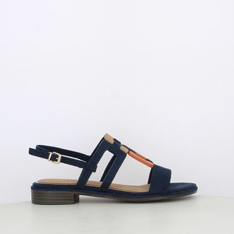 Sandali da donna con accessori multicolor