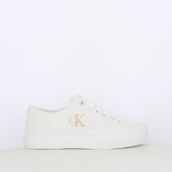 Sneakers da donna flatform con logo