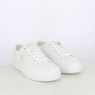 Sneakers da donna flatform con logo