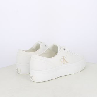 Sneakers da donna flatform con logo