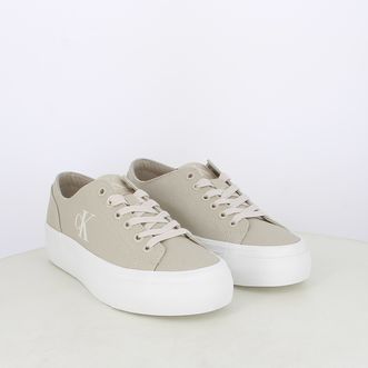 Sneakers da donna flatform con logo