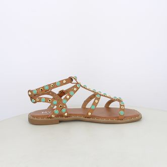 Sandali da donna con borchie