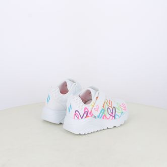 Sneakers da bambina uno lite-love levita 314078n