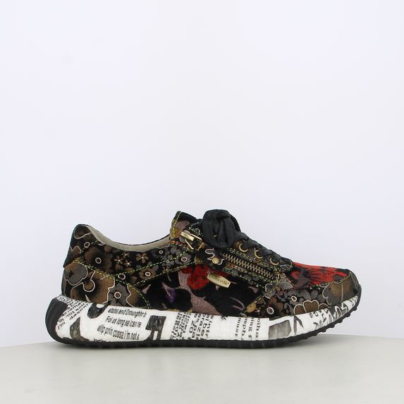 Sneakers da donna fiorate