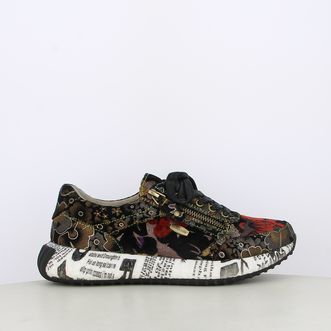 Sneakers da donna fiorate