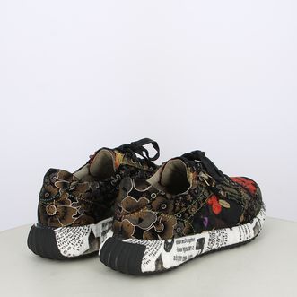 Sneakers da donna fiorate