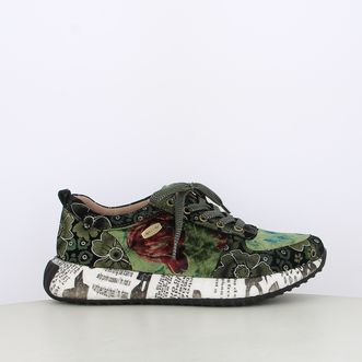 Sneakers da donna fiorate
