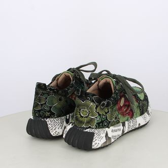 Sneakers da donna fiorate