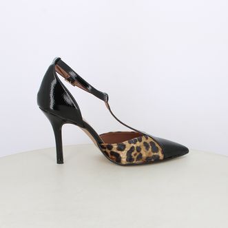 Decollete da donna con dettaglio animalier