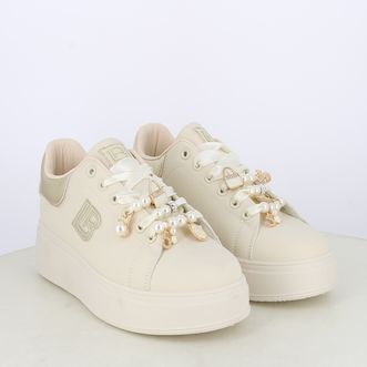 Sneakers da donna con dettaglio laminato